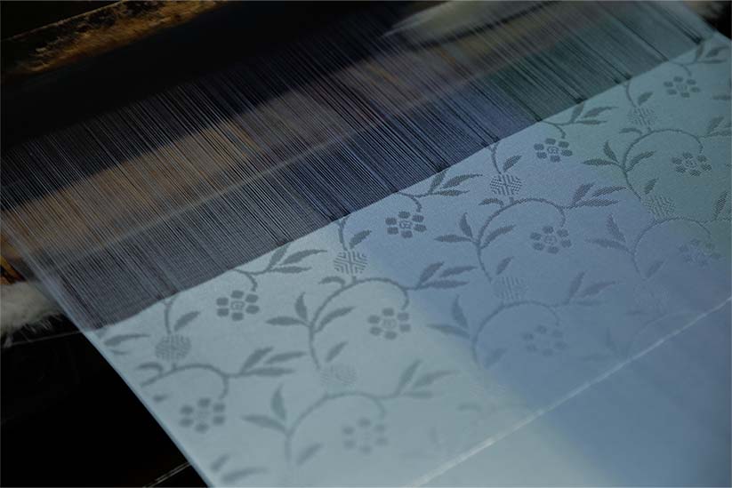 もじり織を用いた生地