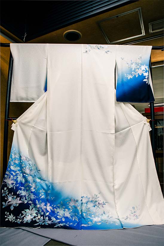 光映工芸が手掛けた着物